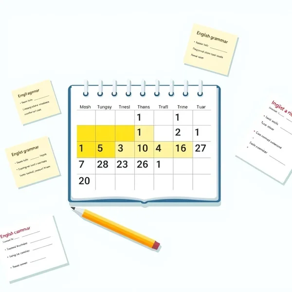 Immagine di un calendario che evidenzia una settimana specifica per spiegare 'during that week'