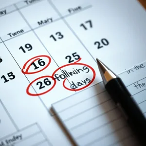إتقان استخدام in the following days دليل قواعد بسيط يعزز الدقة