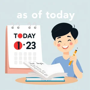 เชี่ยวชาญ as of today คู่มือไวยากรณ์ง่ายๆ สำหรับผู้เรียนภาษาอังกฤษ
