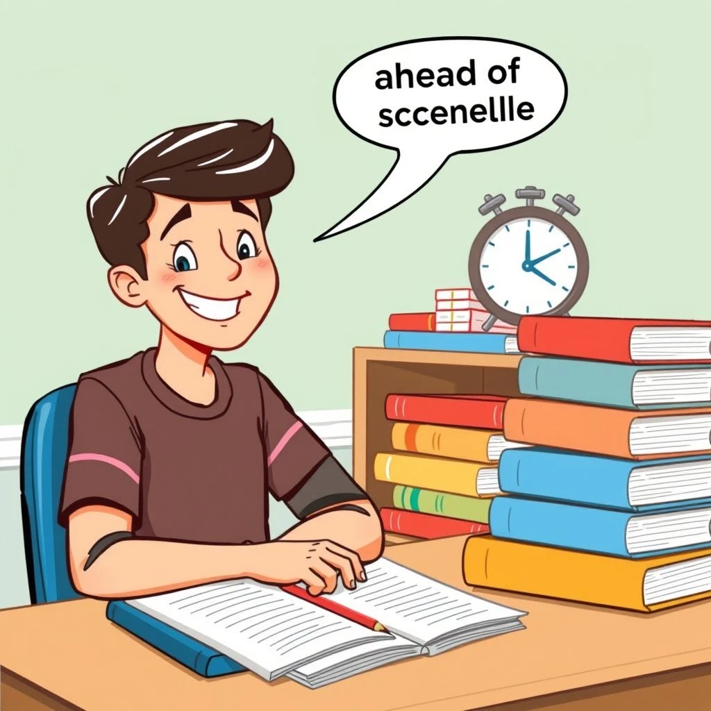 Ahead of Schedule meistern Ein einfacher Grammatikleitfaden für Englischlernende