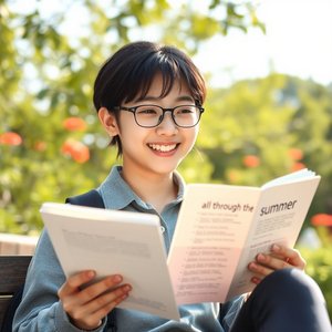 all through the summer 완전 정복 쉬운 문법 가이드와 자연스러운 활용법