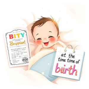 "at the time of birth" 완전 정복 간단한 문법 안내서