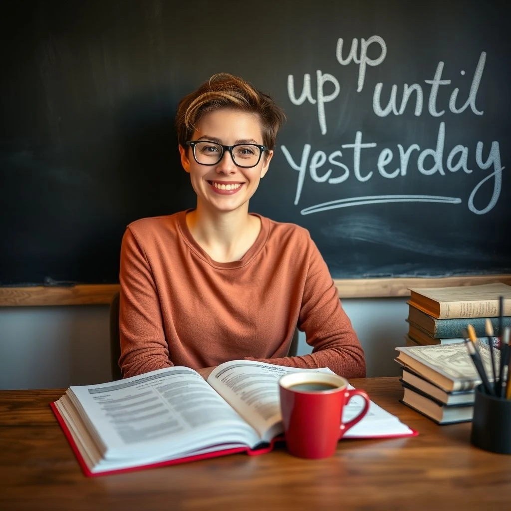 Beherrschung von Up Until Yesterday Ein Einfacher Grammatikleitfaden
