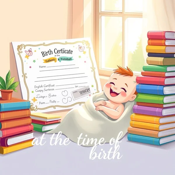 Dominando "at the time of birth" para estudantes de inglês