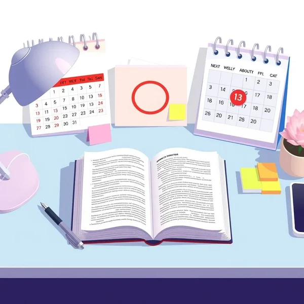 Image of a calendar with a deadline marked by the end of next month