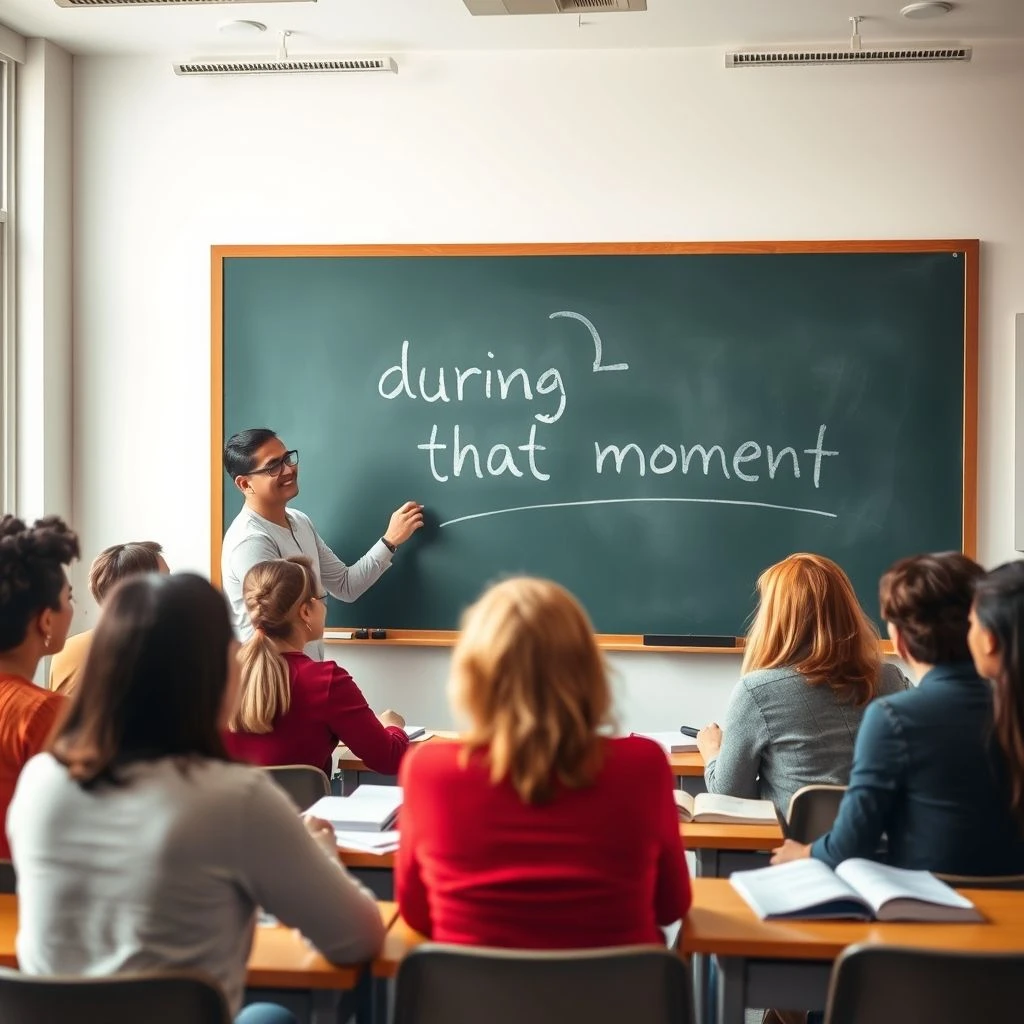 Dominando during that moment com este guia simples de gramática