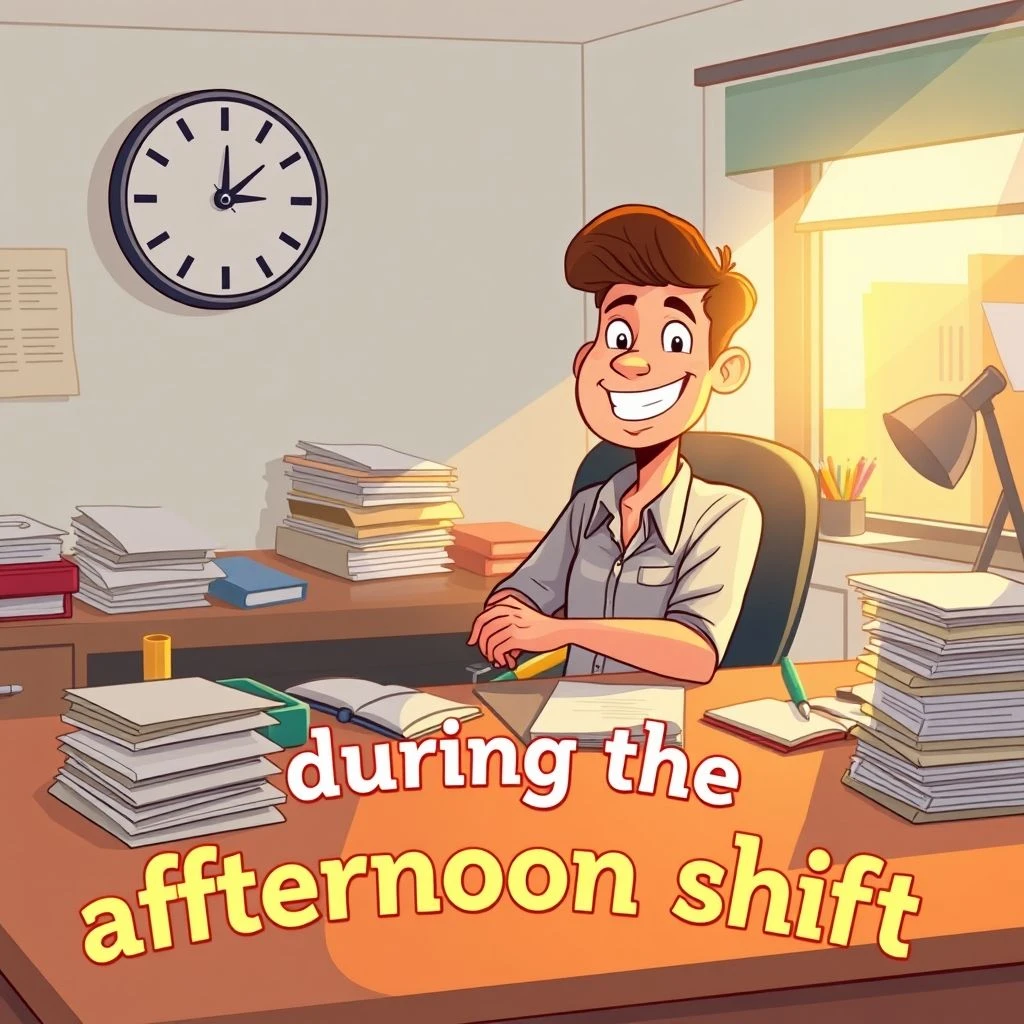 Dominando During the Afternoon Shift Um Guia Simples de Gramática e Uso