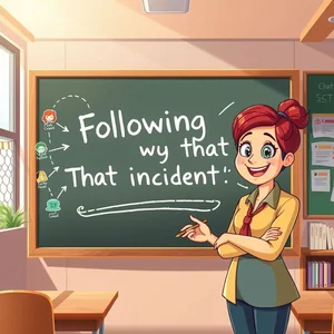 Dominando Following That Incident Guía Sencilla Gramática y Ejemplos