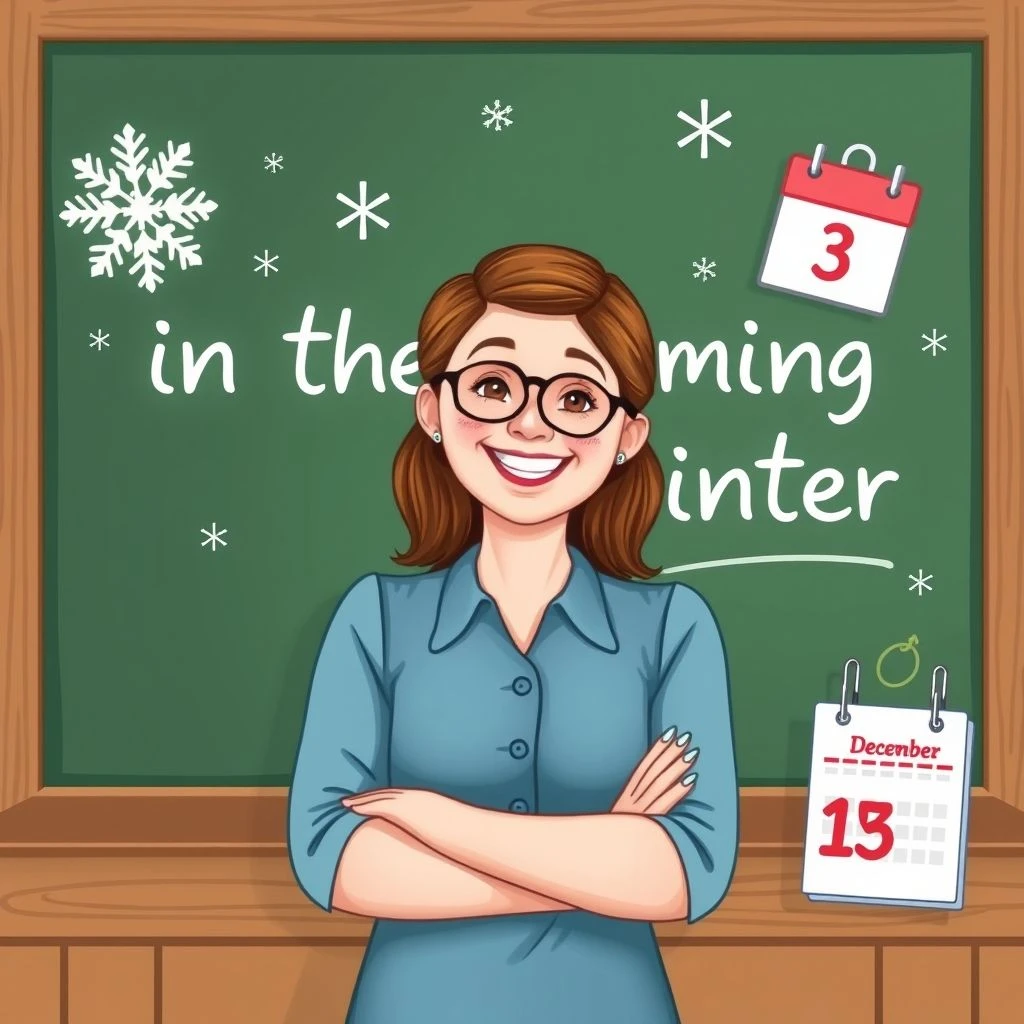 Dominando in the coming winter Guia Simples de Gramática para Falar de Eventos Futuros