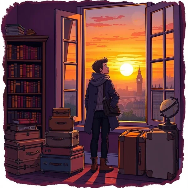 Imagen: On the Eve of Departure