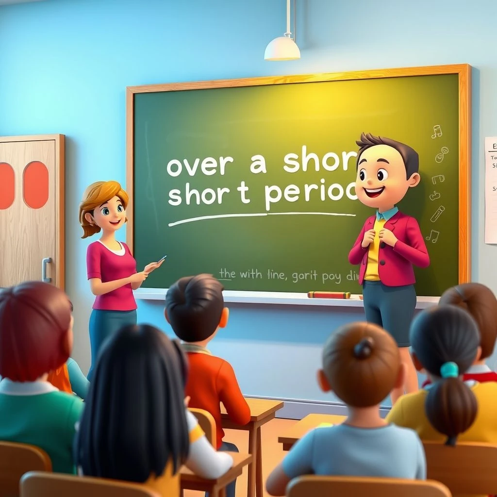 Dominando Over a Short Period Guia Simples para Estudantes de Inglês