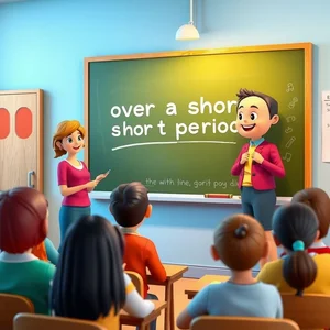 Dominando Over a Short Period Guia Simples para Estudantes de Inglês