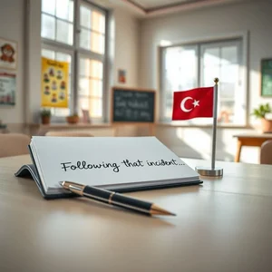 "Following That Incident"ı Ustaca Kullanmak Basit Bir Dilbilgisi Rehberi