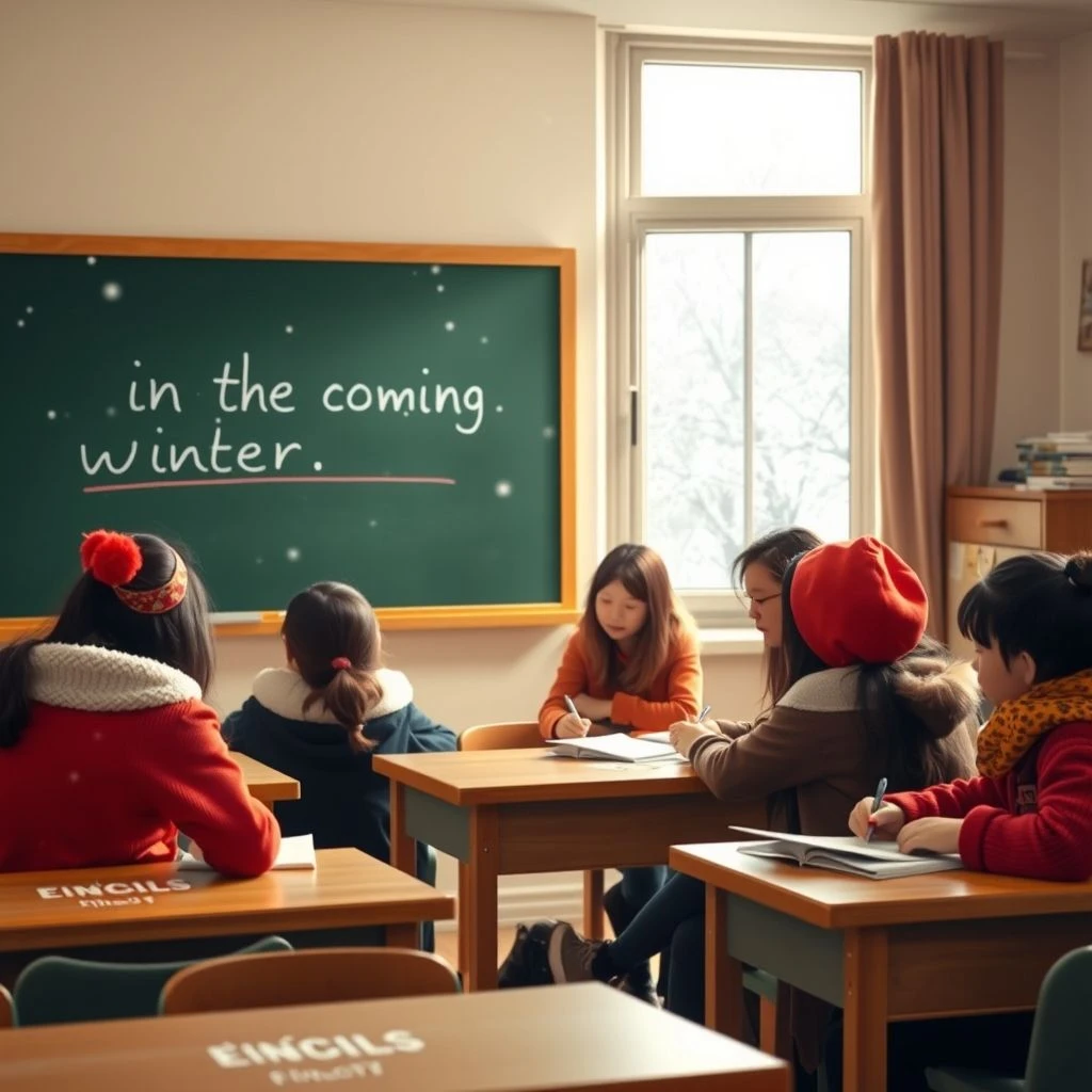 Làm chủ in the coming winter: Hướng dẫn ngữ pháp đơn giản, ví dụ và mẹo dùng