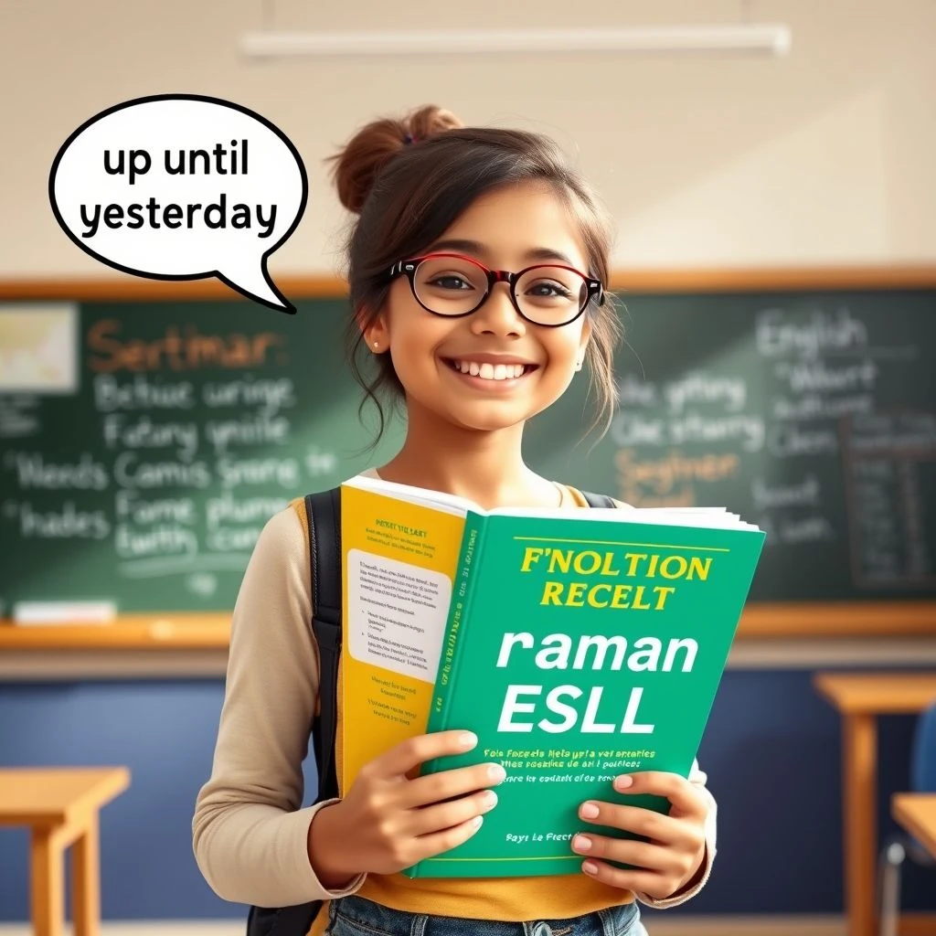 Maîtriser Up Until Yesterday Guide de Grammaire Simple pour S’exprimer en Anglais