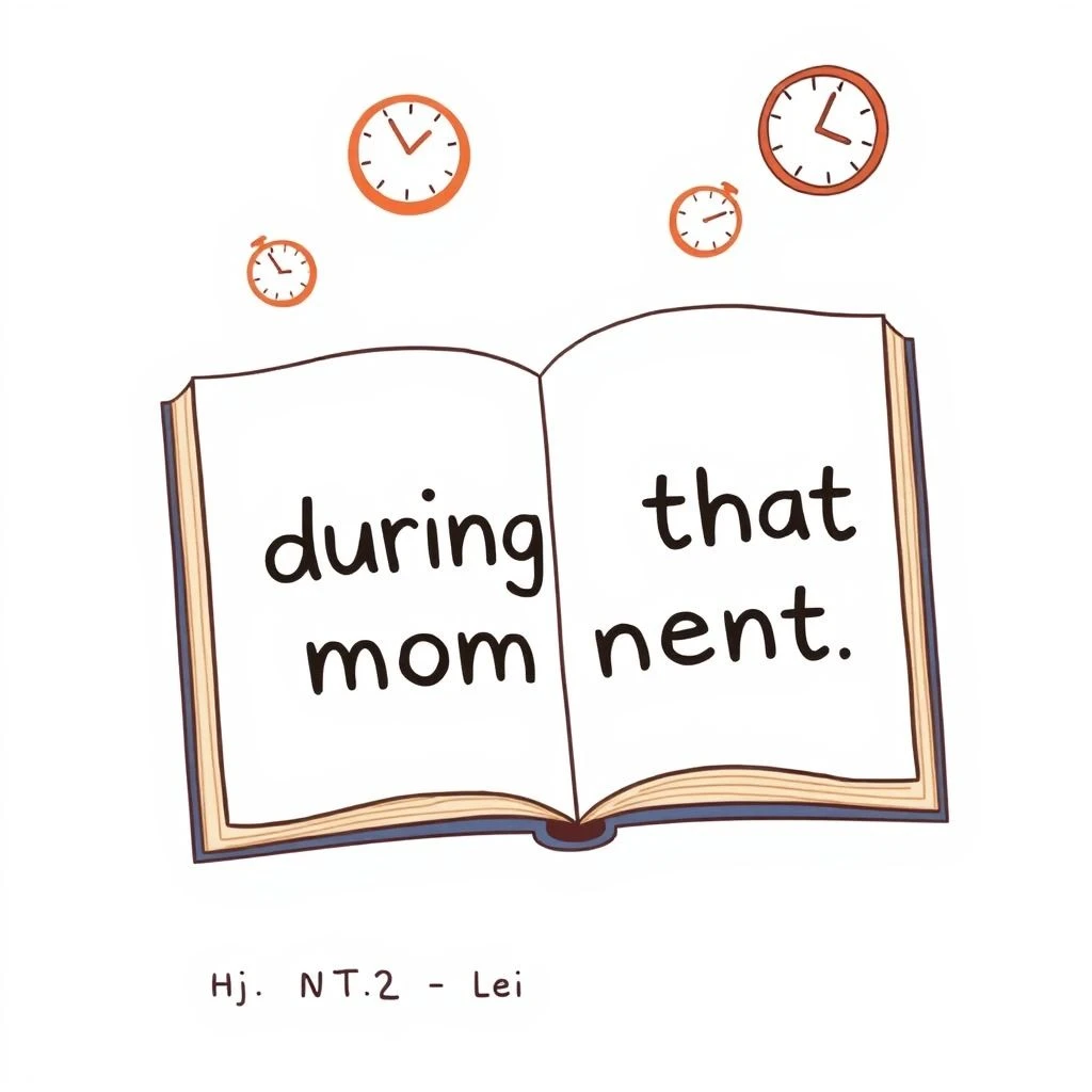 Meesteren van during that moment Een eenvoudige grammaticale gids voor NT2