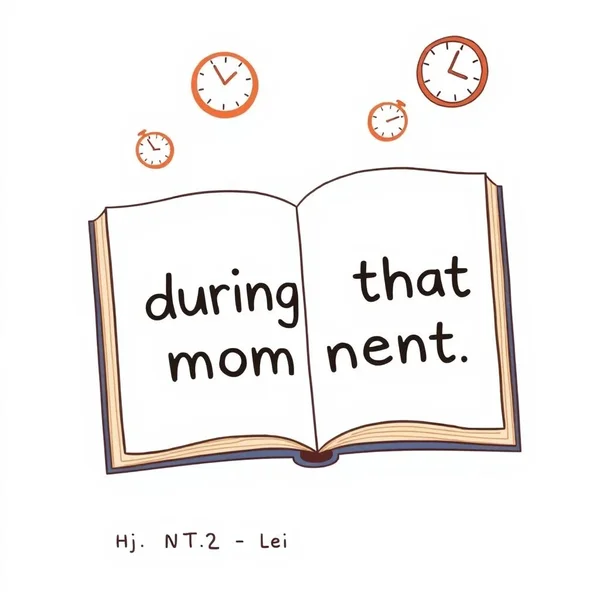 During That Moment - Begrip van Tijdsbepalende Bijwoordelijke Uitdrukkingen