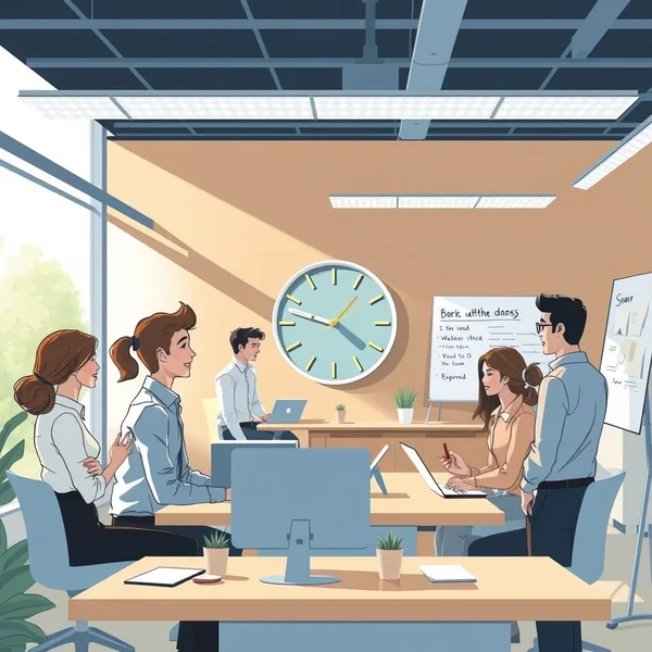 Menggunakan "during the afternoon shift" dalam Bahasa Inggris