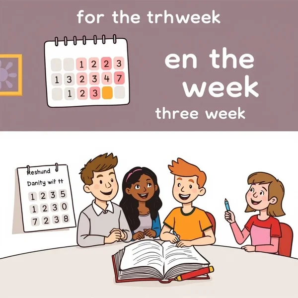 How to use "for the entire week" in English