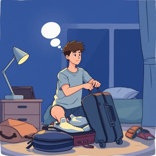 Image: On the Eve of Departure