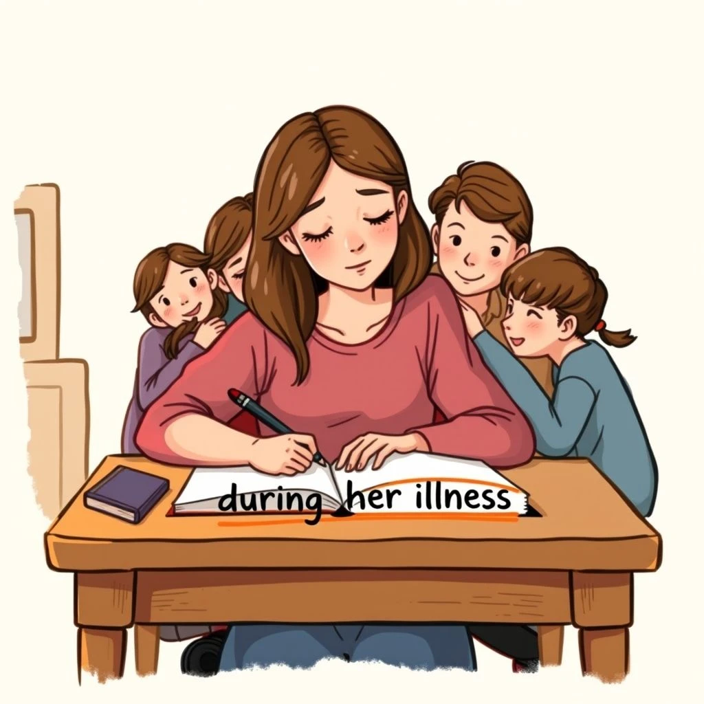 Осваиваем during her illness Простой гид по английской грамматике для всех