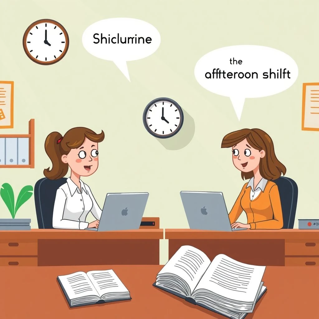 Осваиваем During the Afternoon Shift Простой грамматический гид для общения