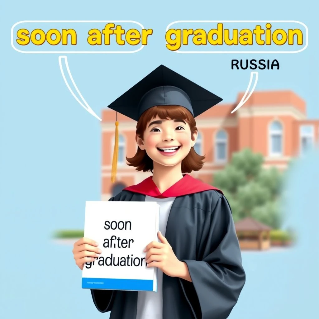Осваиваем soon after graduation — простой грамматический гид с примерами и советами