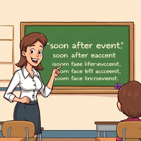 Изображение: Soon After the Event Grammar Explained