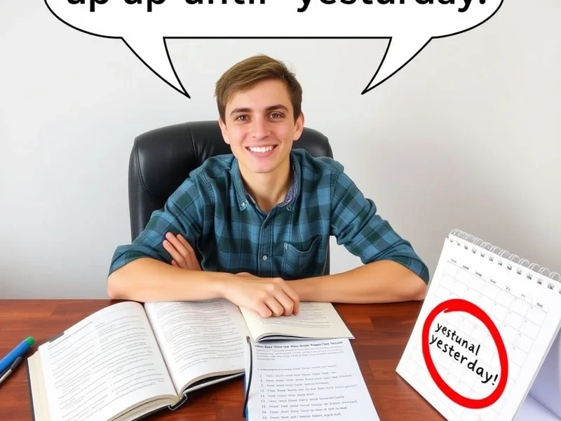 Understanding 'up until yesterday' for ESL learners