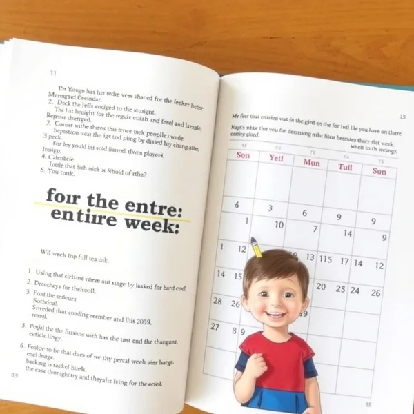 How to use "for the entire week" in English
