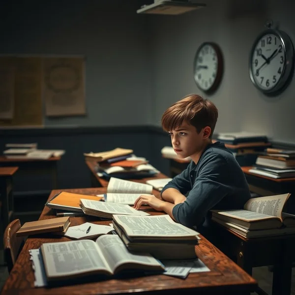 Studying immediately before the exam