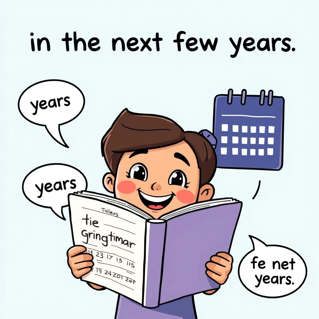 Padroneggiare in the next few years Guida di Grammatica Semplice