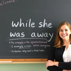 Padroneggiare While She Was Away: Guida Semplice alla Grammatica e Uso