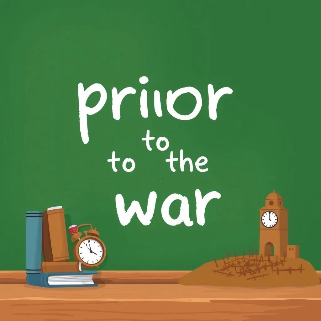 Prior to the war 为英语学习者释义及用法详解，助你准确描述历史事件
