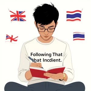 เชี่ยวชาญ Following That Incident คู่มือไวยากรณ์อย่างง่ายเข้าใจและใช้งานได้จริง