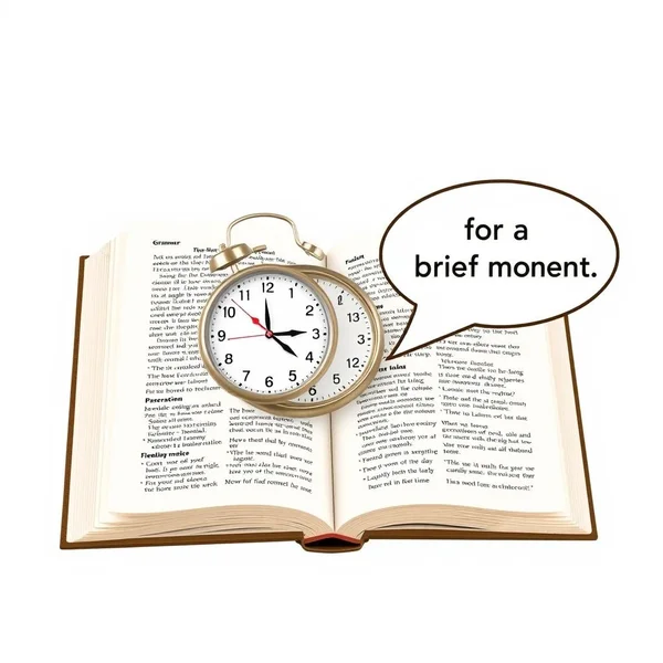 Mastering "For a Brief Moment" in English