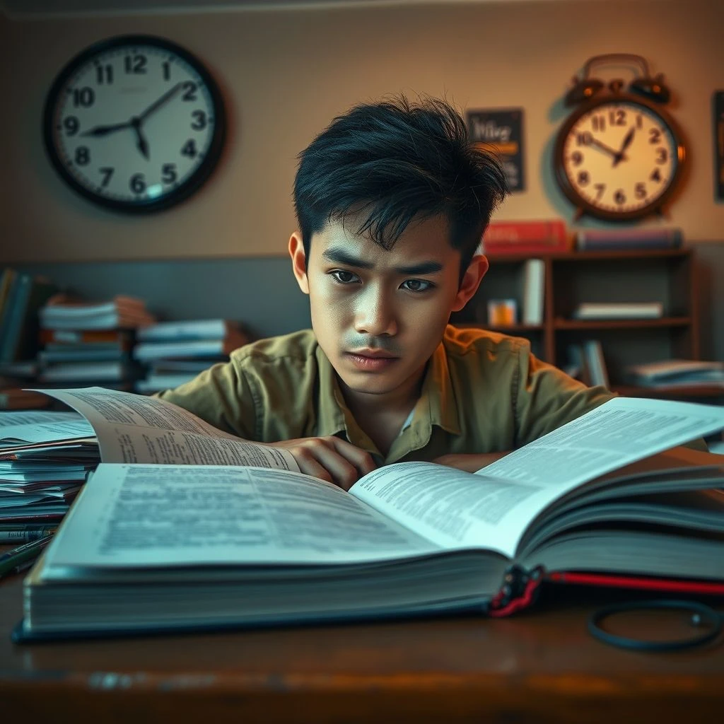 เชี่ยวชาญ immediately before the exam คู่มือไวยากรณ์อย่างง่ายและตัวอย่างใช้จริง