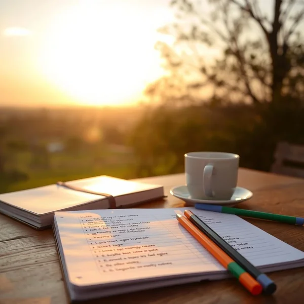 Just after sunrise – a beautiful start to the day