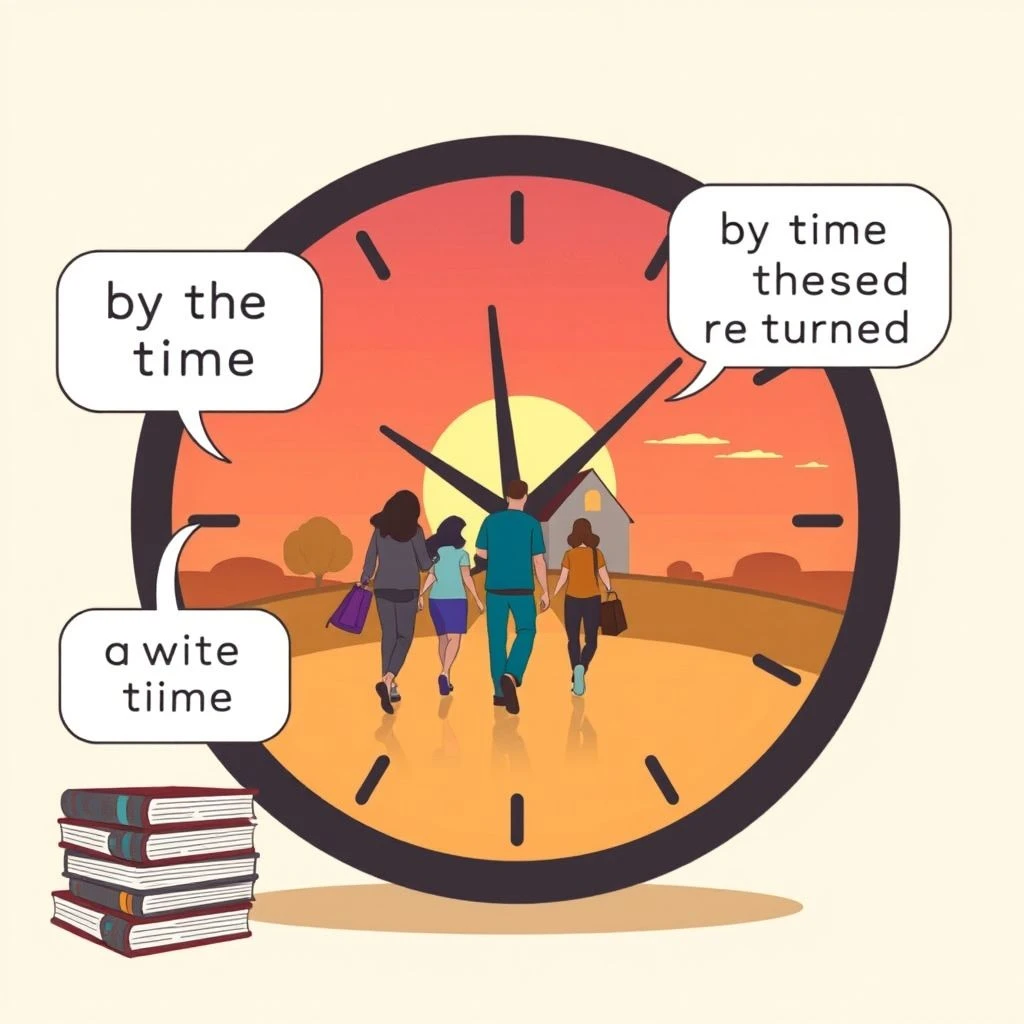 เชี่ยวชาญการใช้ By the Time They Returned คู่มือไวยากรณ์อย่างง่าย เข้าใจการลำดับเหตุการณ์