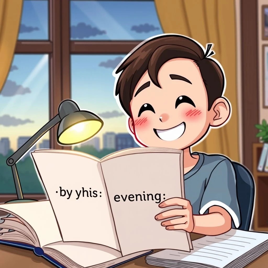 เชี่ยวชาญการใช้ by this evening คู่มือไวยากรณ์ง่ายสำหรับผู้เรียนภาษาอังกฤษ