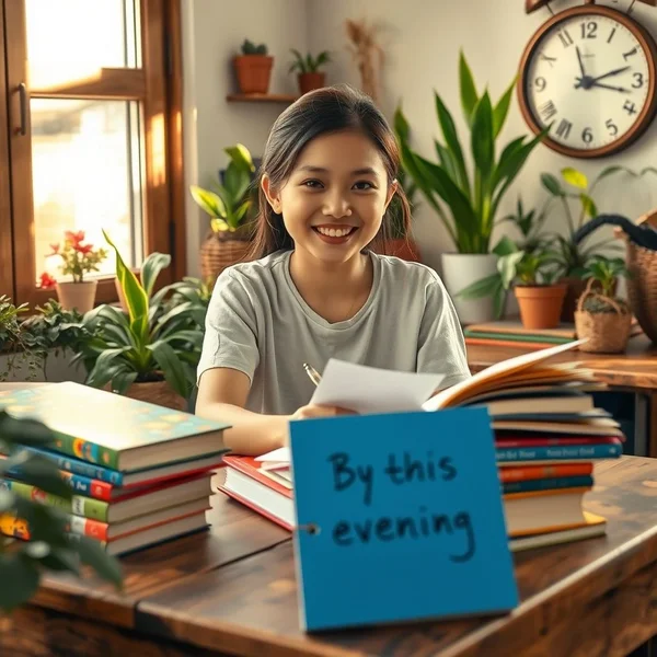 How to use "by this evening" naturally in English