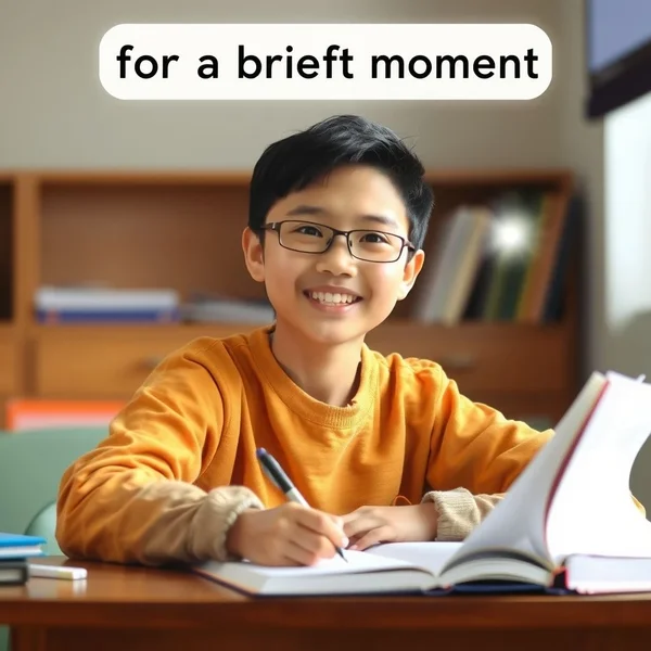Mastering "For a Brief Moment" in English