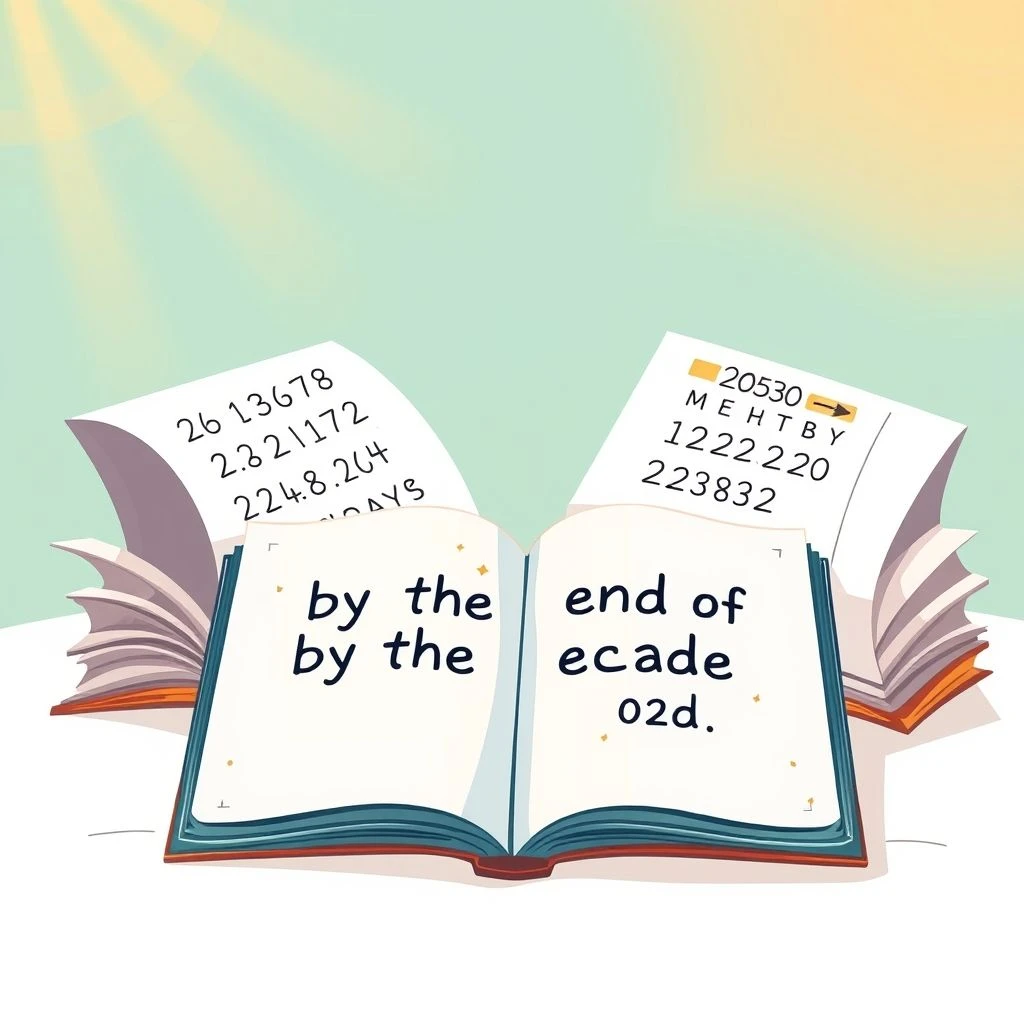 By the End of the Decade Beheersen: Eenvoudige Grammatica Gids met Praktische Voorbeelden