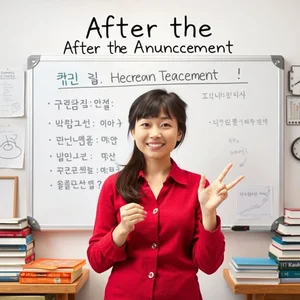 After the Announcement 완전 정복으로 영어 학습자라면 이 간단 문법 가이드로 확실하게 배워보세요