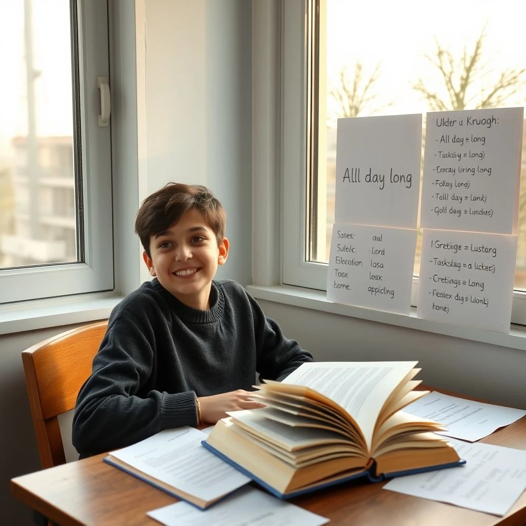 All Day Long İfadesini Öğrenmek Basit Rehberle Gün Boyunca Akıcı İngilizce