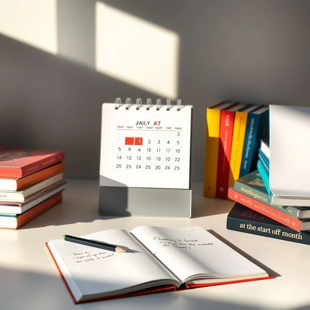 At the start of the month Dominando Guía de Gramática Sencilla