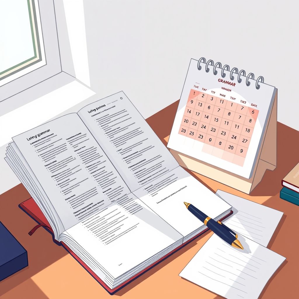 At the Start of the Month Menguasai Panduan Tata Bahasa Sederhana