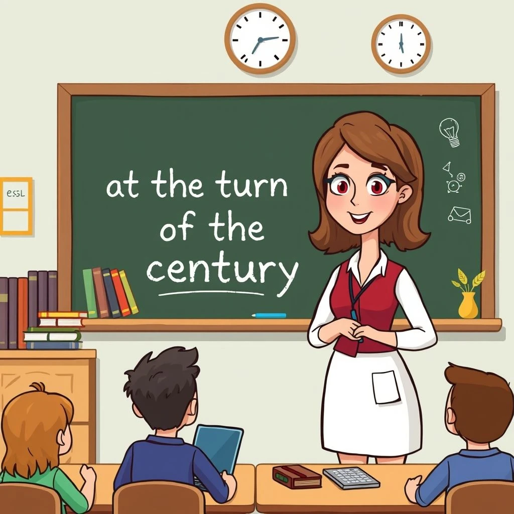 「at the turn of the century」をマスターしよう ESLガイドと例文と英語文法のコツ