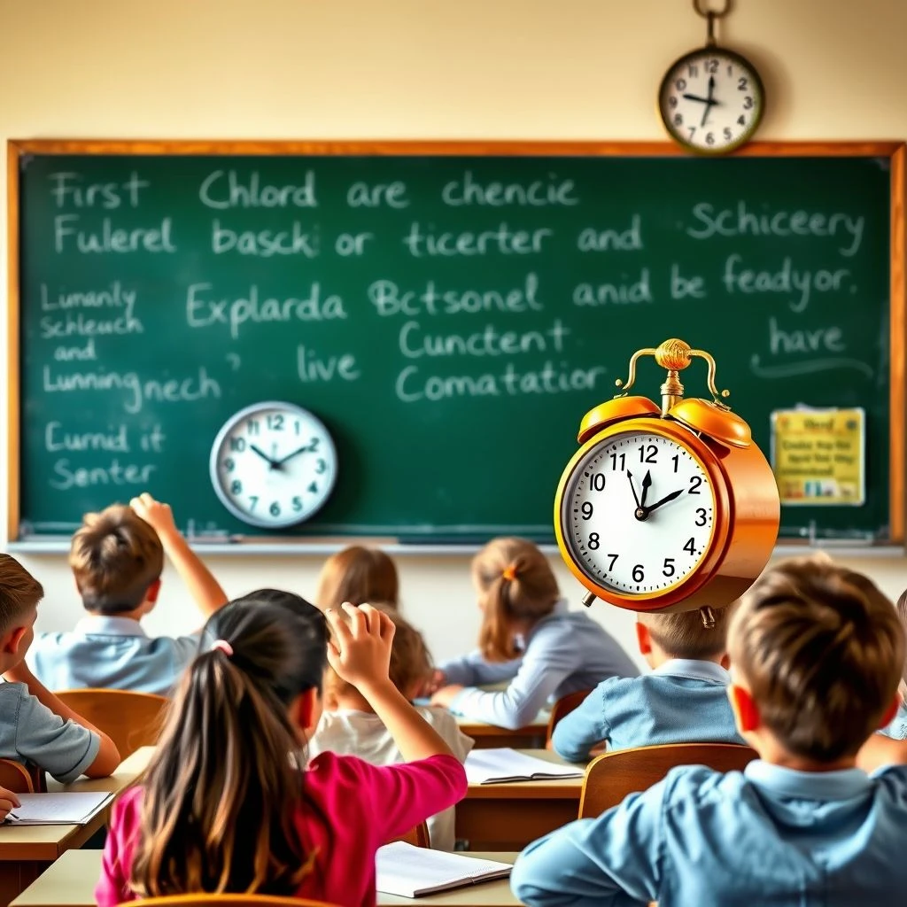 Before the bell rings: Dominando seu guia para frases de tempo em inglês
