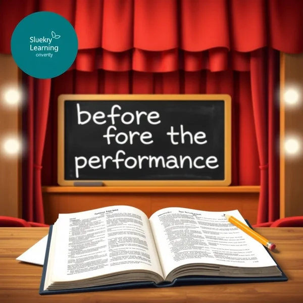 Image: Before the Performance